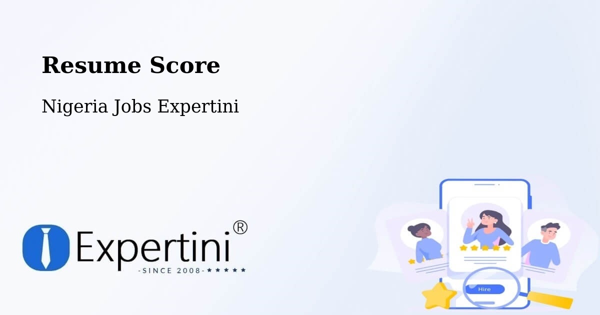 Resume Score & Job Description Match Tool – Burutu - Nigeria Jobs Expertini